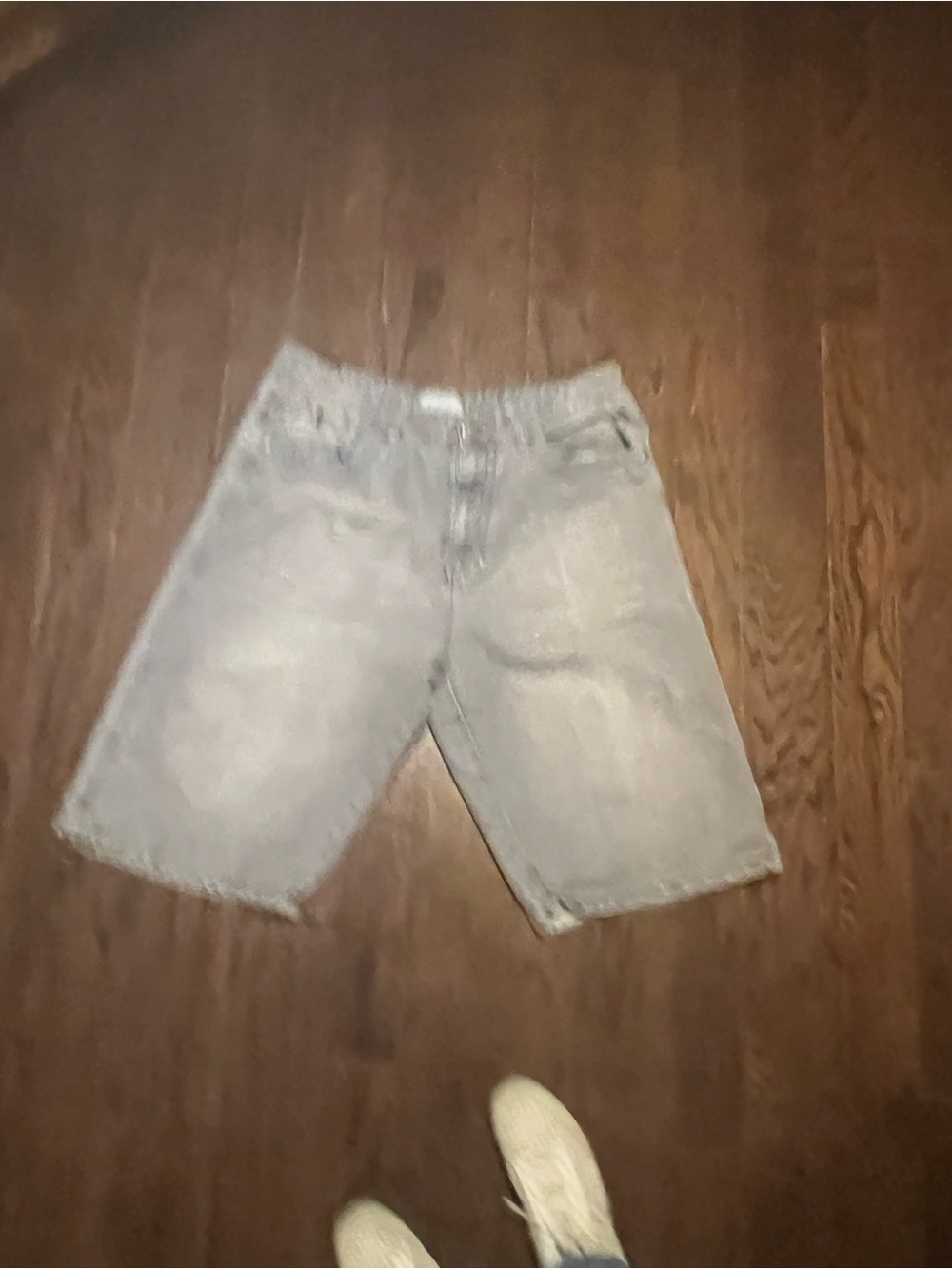 Justice Light Wash Denim Jean Shorts